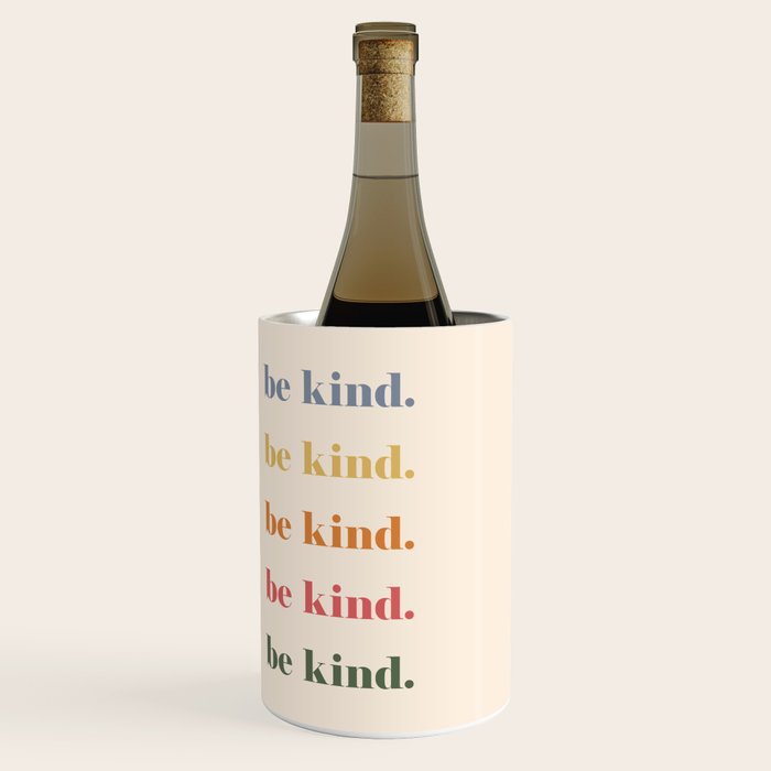 Be Kind Wine Chiller Gallery Image 2