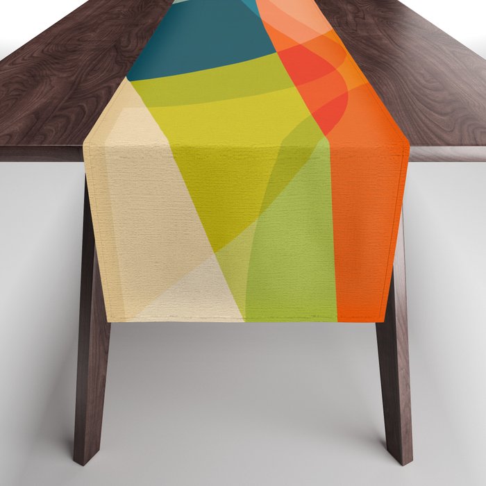 abstract shapes 2 Table Runner Gallery Image 1
