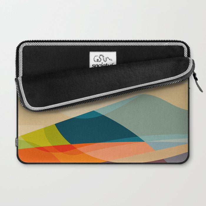 abstract shapes 2 Laptop Sleeve Gallery Image 2