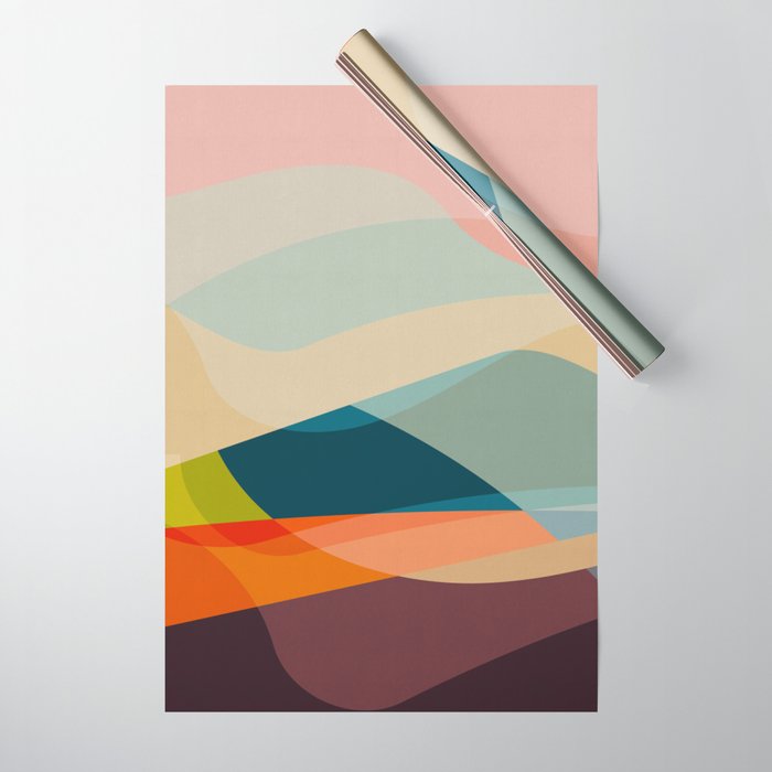 abstract shapes 2 Wrapping Paper Gallery Image 1