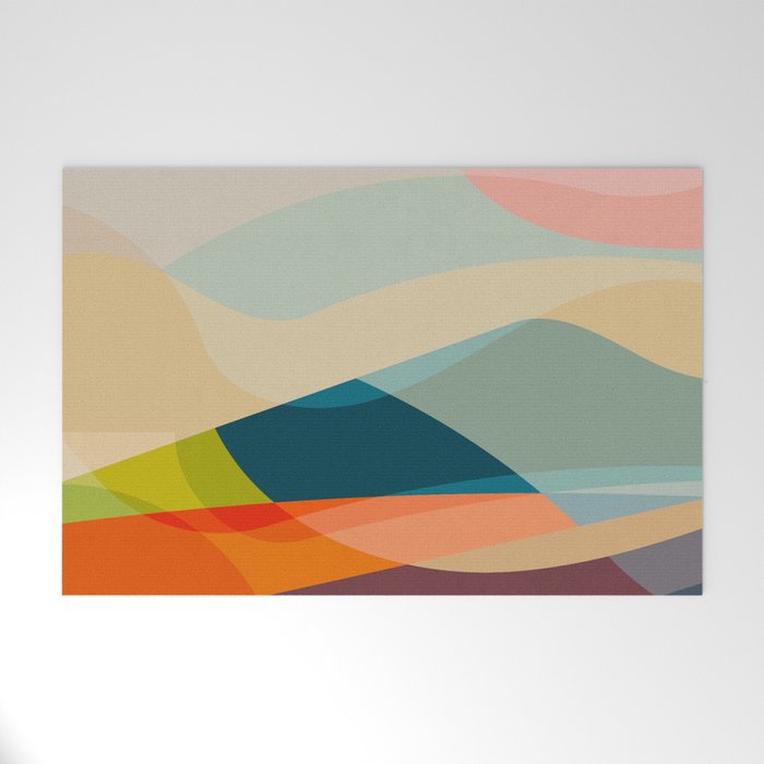 abstract shapes 2 Welcome Mat Gallery Image 1