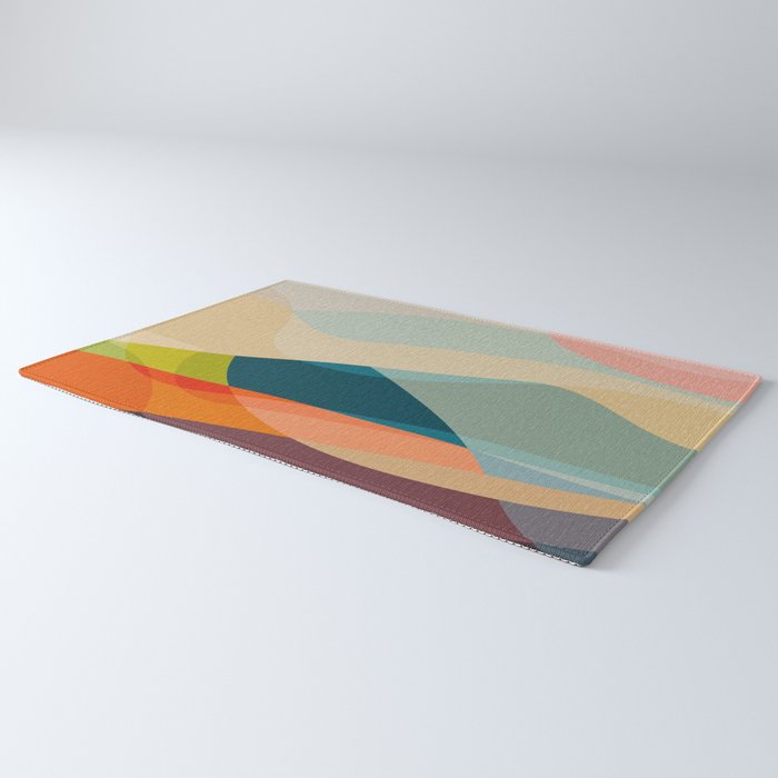 abstract shapes 2 Rug Gallery Image 3