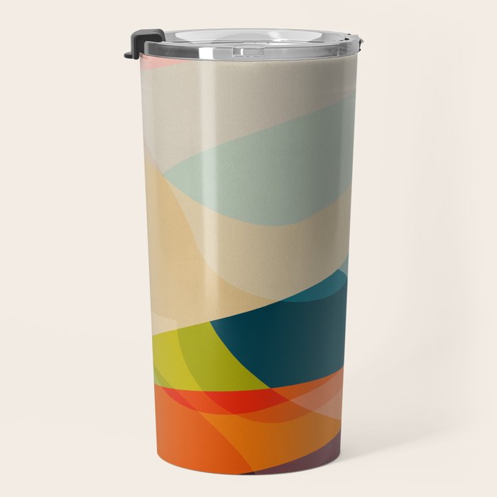 abstract shapes 2 Travel Mug Gallery Image 3