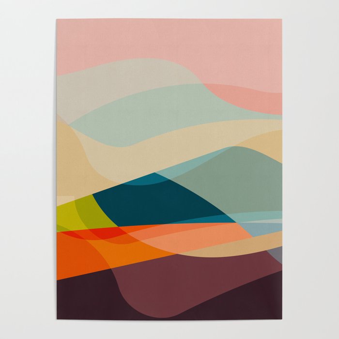 abstract shapes 2 Poster Gallery Image 1