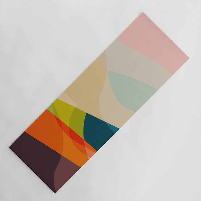 abstract shapes 2 Yoga Mat Gallery Image 1