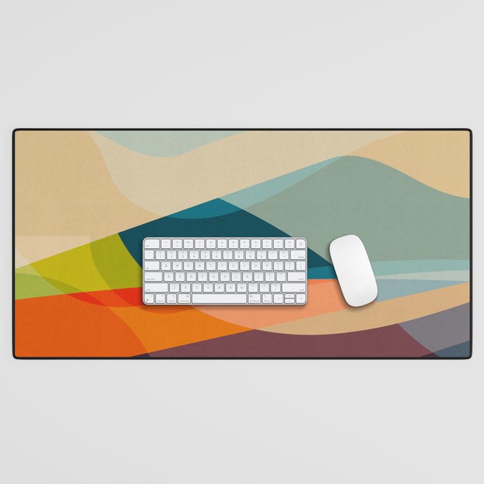 abstract shapes 2 Desk Mat Gallery Image 1