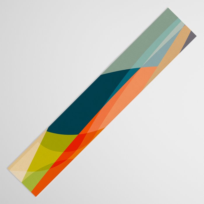 abstract shapes 2 Table Runner Gallery Image 3