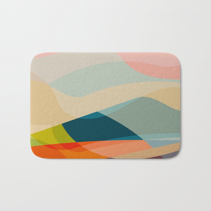abstract shapes 2 Bath Mat Gallery Image 1