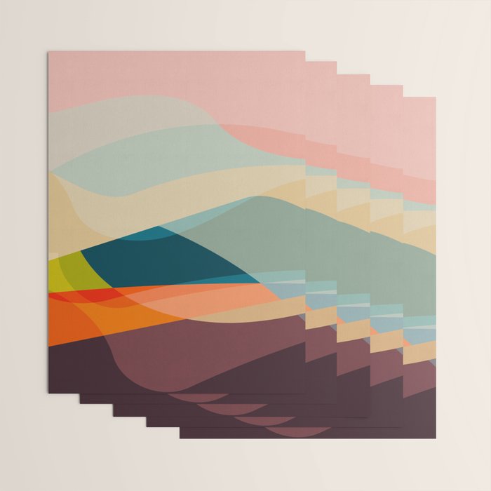 abstract shapes 2 Wrapping Paper Gallery Image 3