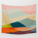 abstract shapes 2 Wall Tapestry Gallery Image 4