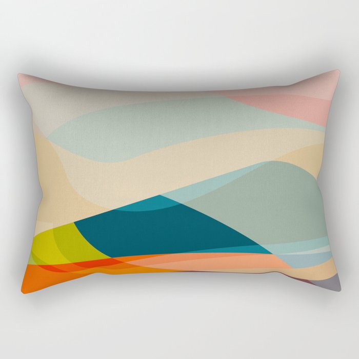 abstract shapes 2 Rectangular Pillow Gallery Image 2