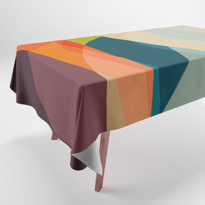 abstract shapes 2 Tablecloth Gallery Image 1