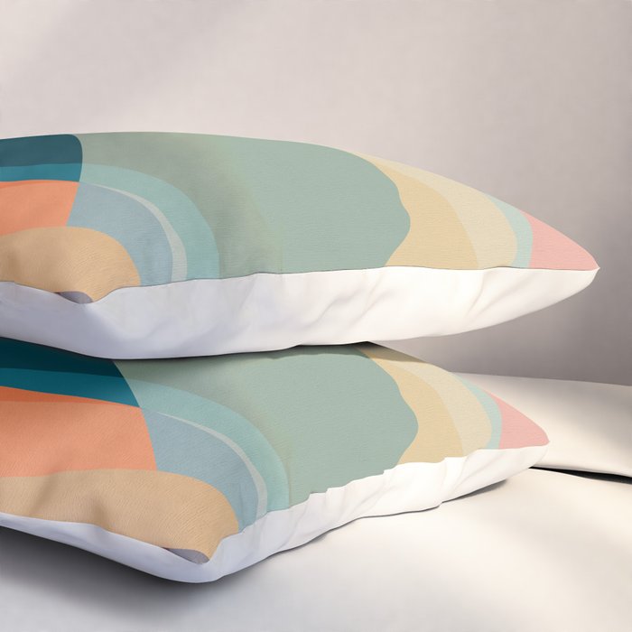 abstract shapes 2 Pillow Sham Gallery Image 3