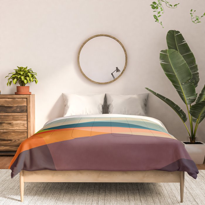 abstract shapes 2 Comforter Gallery Image 3