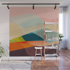 abstract shapes 2 Wall Mural Gallery Image 1