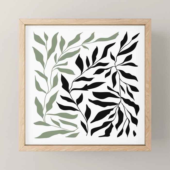 Simplistic Nature Mini Art Print Gallery Image 1