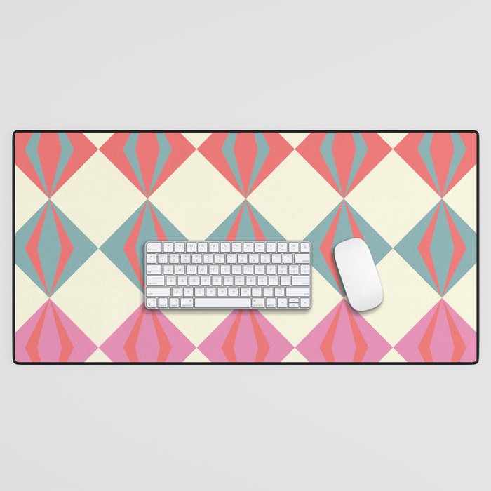 Colorful Geometrics Desk Mat Gallery Image 1