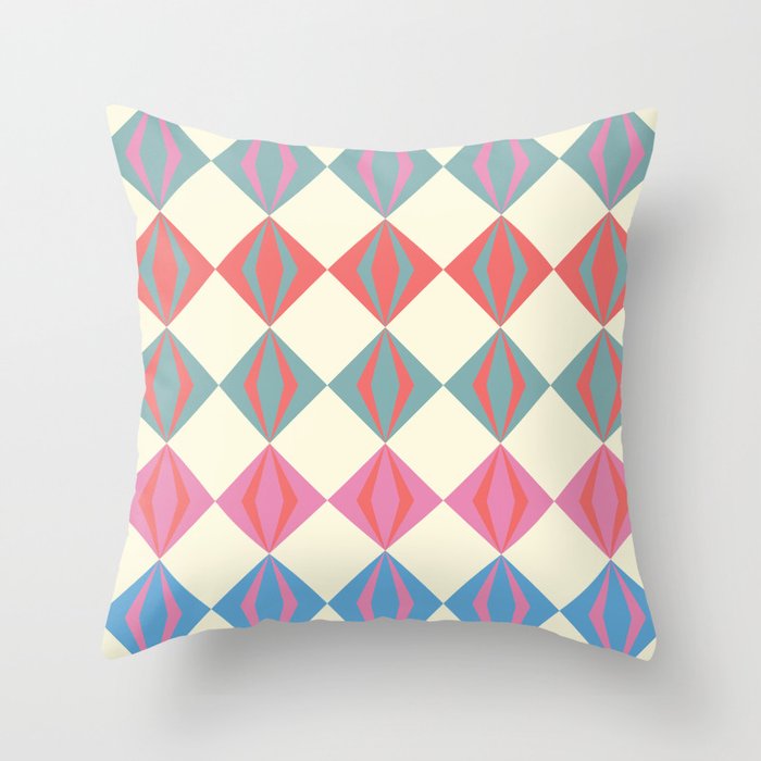 Colorful Geometrics Throw Pillow Gallery Image 6