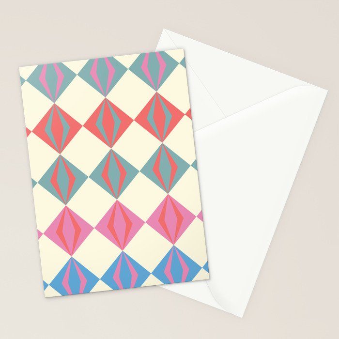 Colorful Geometrics Stationery Card Gallery Image 2