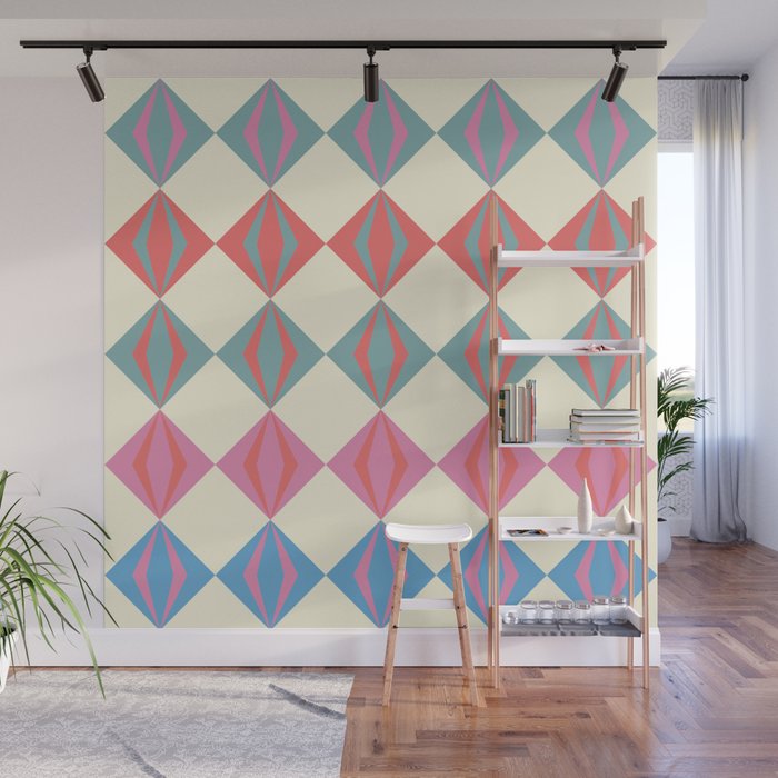 Colorful Geometrics Wall Mural Gallery Image 1