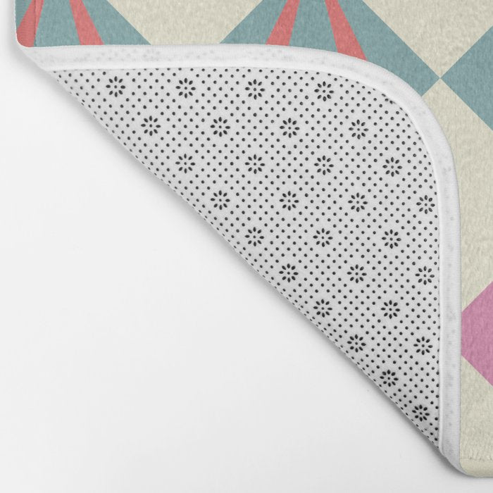 Colorful Geometrics Bath Mat Gallery Image 2