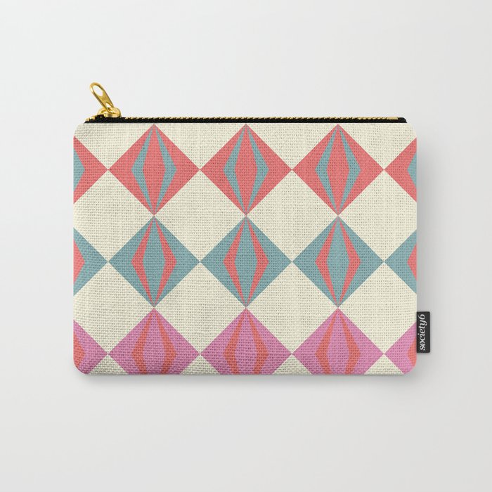 Colorful Geometrics Carry All Pouch Gallery Image 1