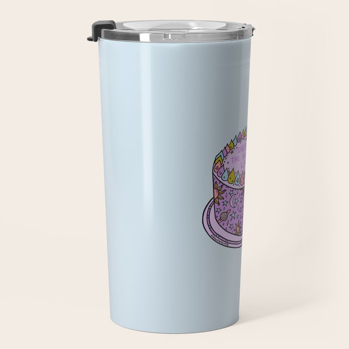 Sagittarius Cake Travel Mug Gallery Image 3