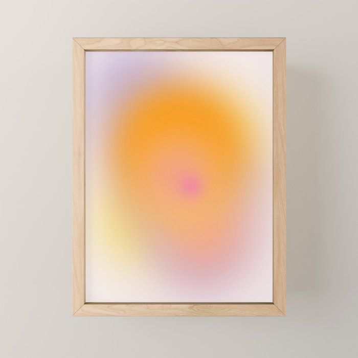 Candlelight - Gradient Mini Art Print Gallery Image 1