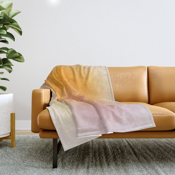 Candlelight - Gradient Throw Blanket Gallery Image 1