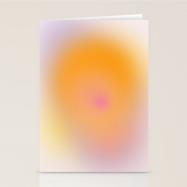 Candlelight - Gradient Stationery Card Gallery Image 2
