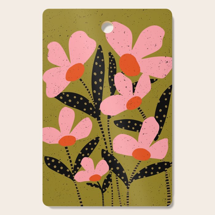 Modern Flower  Cutting Board Gallery Image 1
