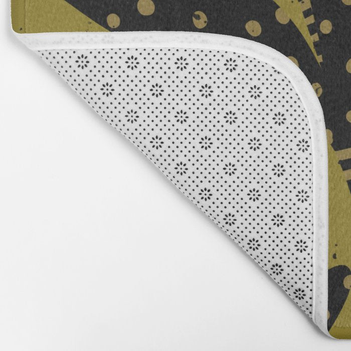Modern Flower  Bath Mat Gallery Image 2