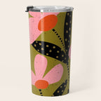 Modern Flower  Travel Mug Gallery Image 3