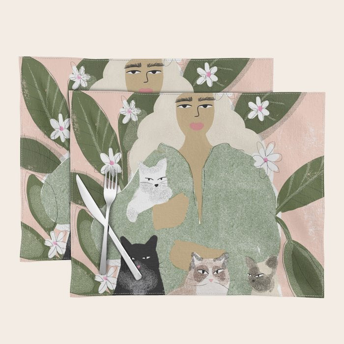 Cat Mom Placemat Gallery Image 1