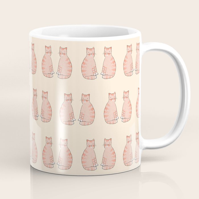 Orange cat Coffee Mug Gallery Image 1