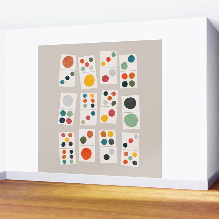 Domino Wall Mural Gallery Image 2