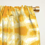 Yellow Tie Dye Twos Window Curtain Gallery Image 2