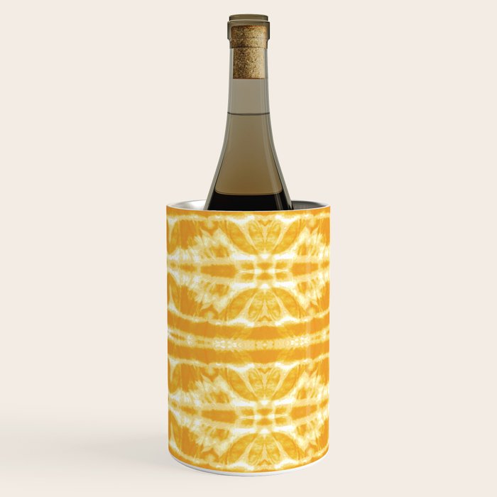 Yellow Tie Dye Twos Wine Chiller Gallery Image 3