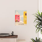 Spain Vintage Travel Poster Mid Century Minimalist Art Poster Gallery Image 2