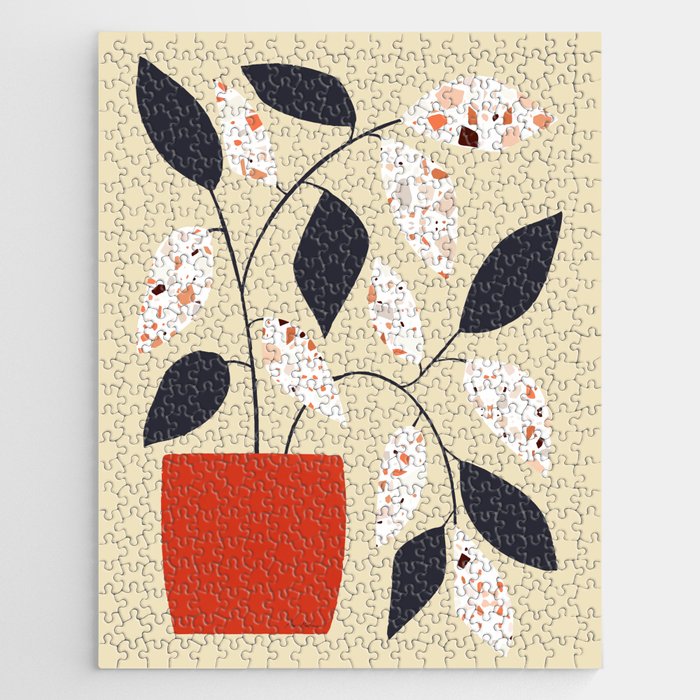 Plants and terrazzo Jigsaw Puzzle Gallery Image 1