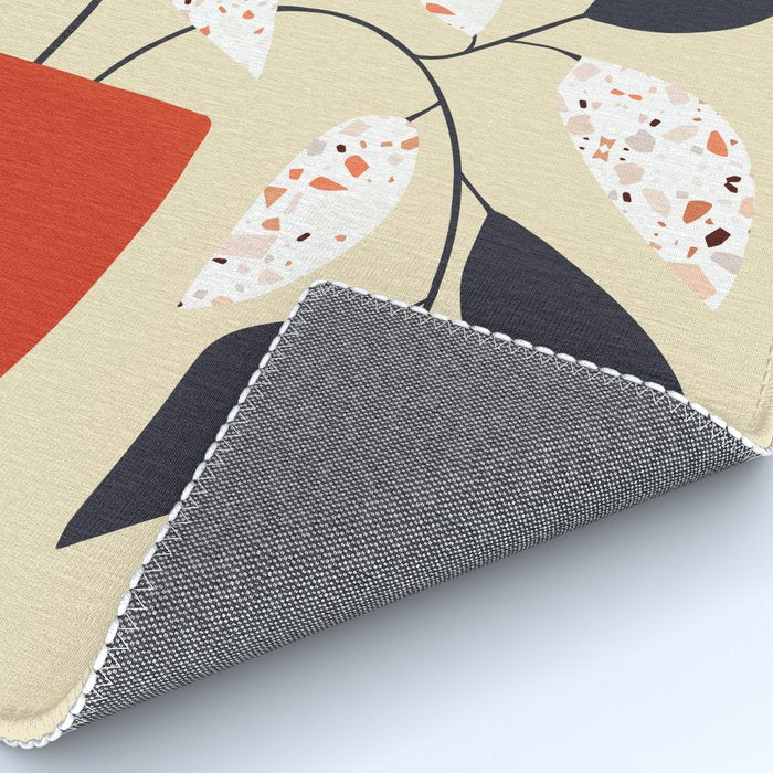 Plants and terrazzo Rug Gallery Image 4