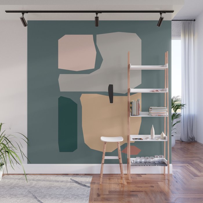 // Shape study #20 Wall Mural Gallery Image 1
