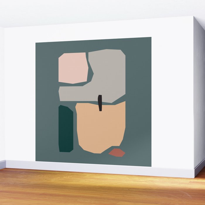 // Shape study #20 Wall Mural Gallery Image 2