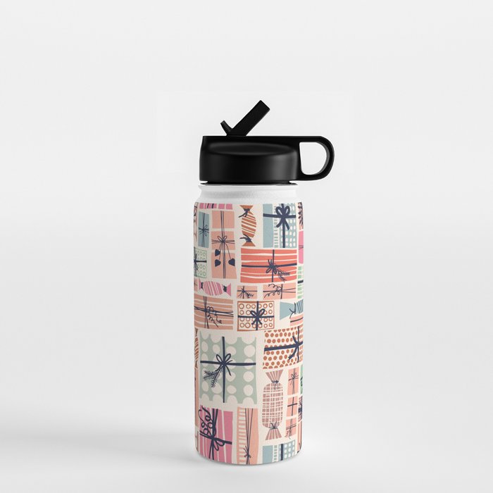 Favorite gift wrapped chalky Water Bottle Gallery Image 1