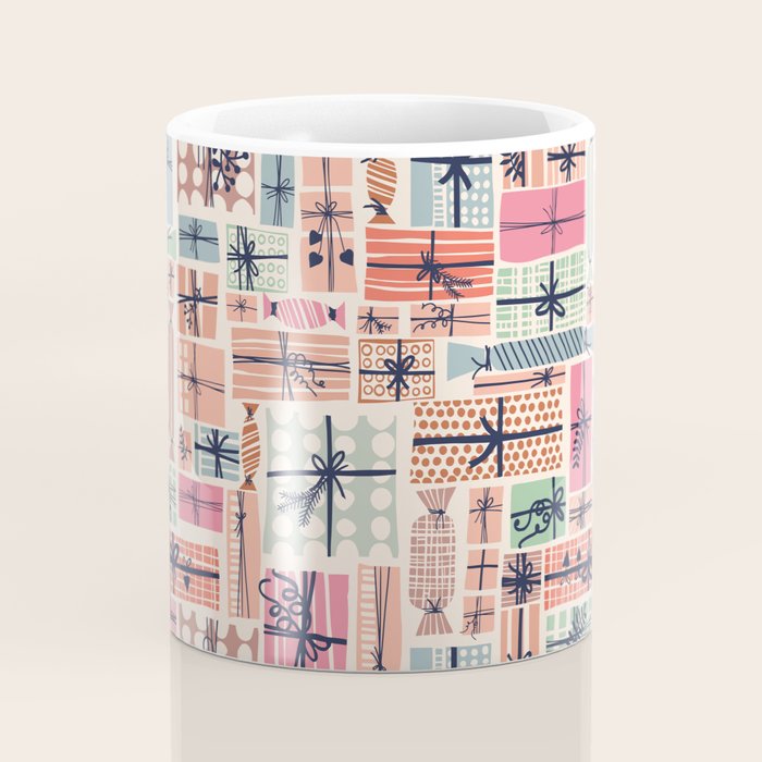 Favorite gift wrapped chalky Coffee Mug Gallery Image 4