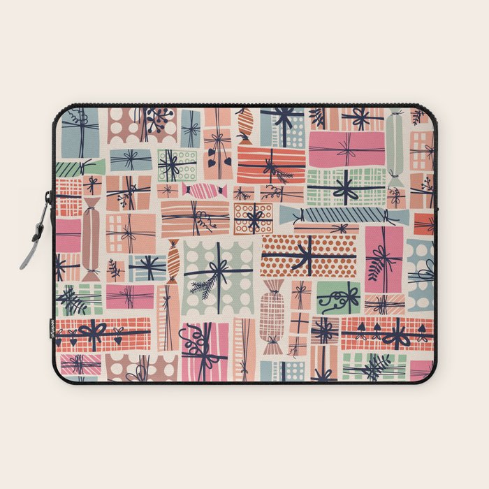 Favorite gift wrapped chalky Laptop Sleeve Gallery Image 1