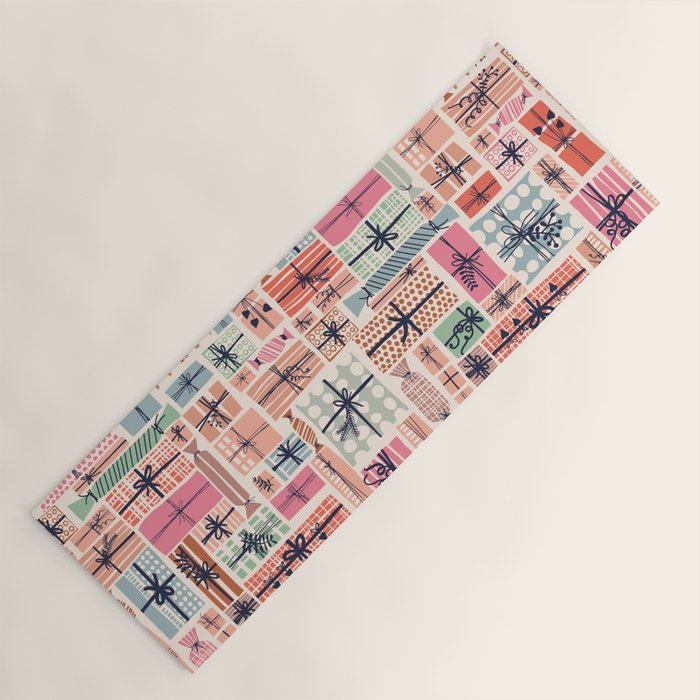 Favorite gift wrapped chalky Yoga Mat Gallery Image 1