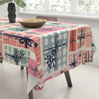Favorite gift wrapped chalky Tablecloth Gallery Image 3