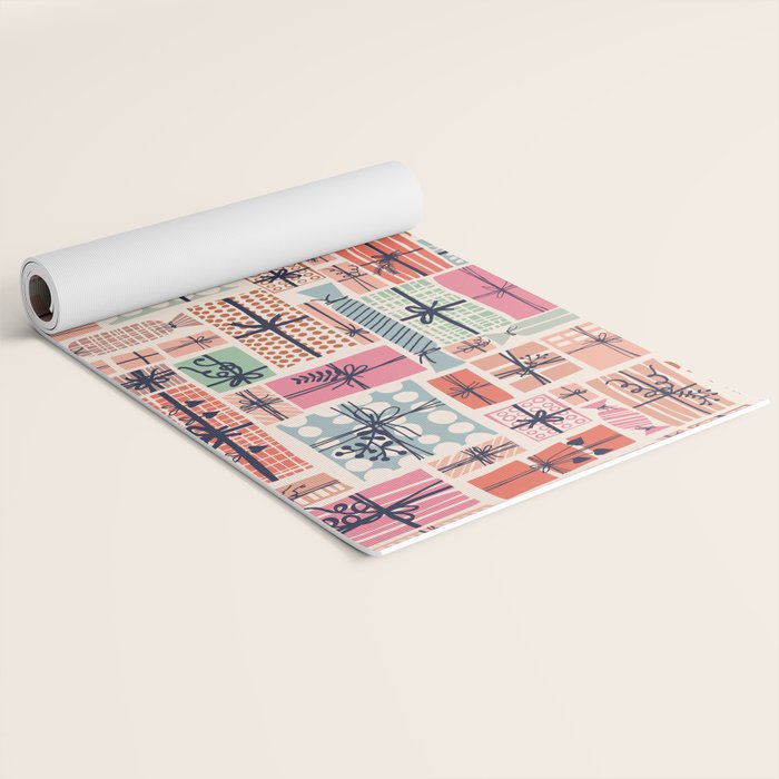 Favorite gift wrapped chalky Yoga Mat Gallery Image 2
