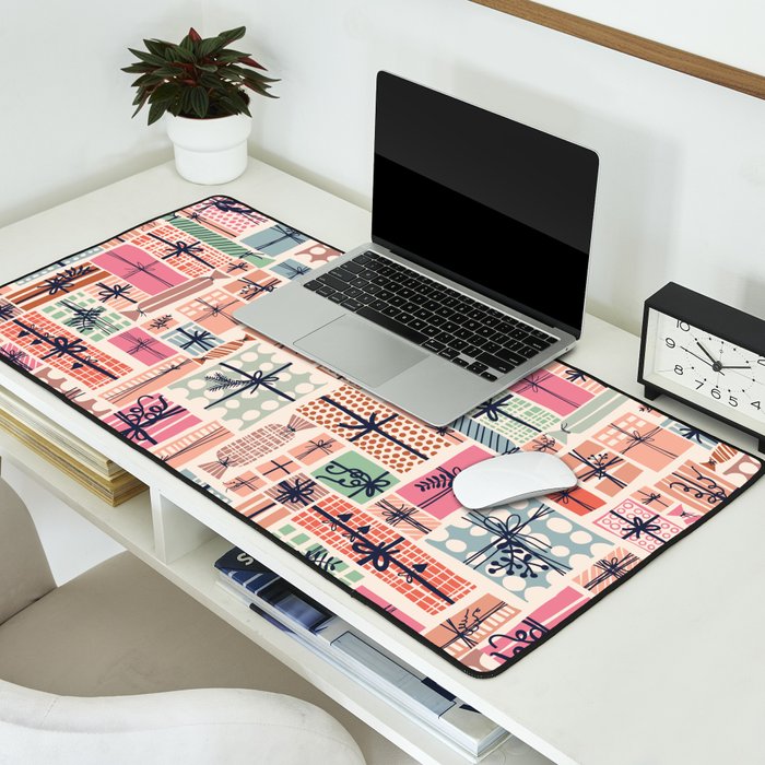 Favorite gift wrapped chalky Desk Mat Gallery Image 2